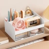 J192-W3508 настольный бокс-бокс мультипликационный ящик dog clockbox, косметический стол, пластиковый набор артефактов Specification image